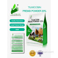 Premix Powder For Animal Tilmicosin Premix 20% Feed Grade for Swine Manufactory